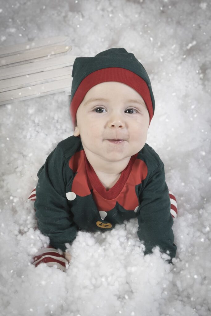 sesiones infantiles de Navidad