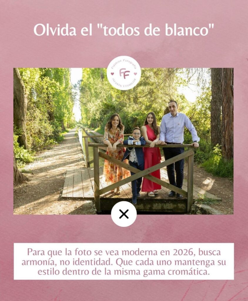 Sesión de fotos de primavera